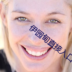 伊园甸(甸)直接入(入)口