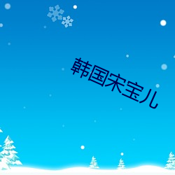 韩国宋宝儿