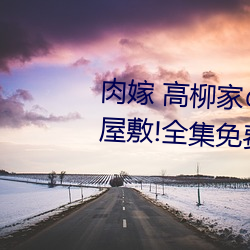 肉嫁 高柳家の人々 其の壱 性狱の屋敷!全集免费在线观看