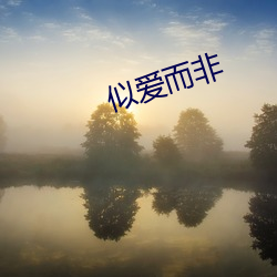 似(似)爱而非(非)
