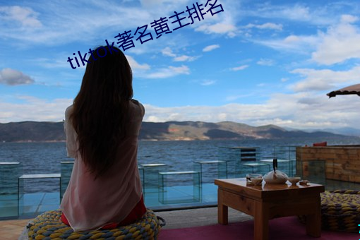 tiktok著名黃主排名