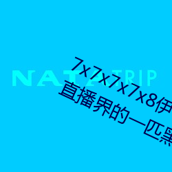 7x7x7x7x8伊甸园直接入口再次成为直播界的一匹黑马 （季风）