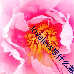 loveless是什麽意思