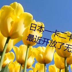 日本一卡二卡≡卡四卡無人區免費最近開放了無人區