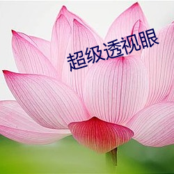 超级(jí)透视眼(yǎn)