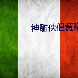 神雕侠侣黄晓明版