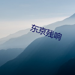 东京残响(xiǎng)