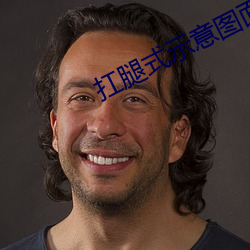 扛腿式示意图面