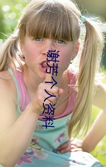 谢芳个人(人)资料