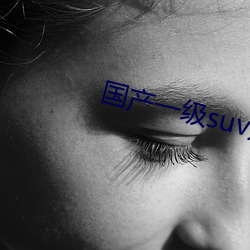 国(guó)产一级suv妇女