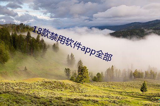 18款禁(jìn)用软件app全(quán)部(bù)