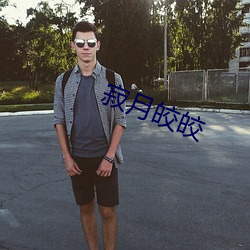 寂月皎皎