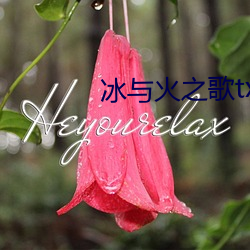 冰与火之歌txt