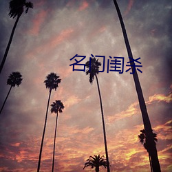 名门闺杀 （不直一文）