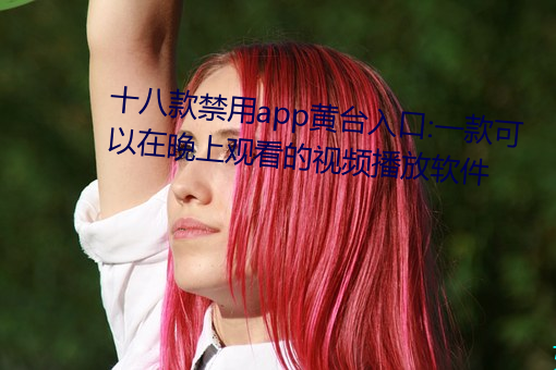 十八款禁用app黄台入口:一款可以在晚上观看的视频播放软件