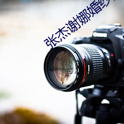 张杰谢娜婚纱照