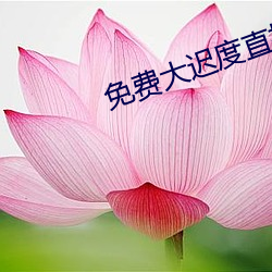 免费(費)大(大)迟(遲)度直(直)播(播)app