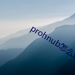prohnub怎(zěn)么(me)进入