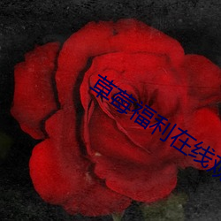 草(cǎo)莓福利在线观看APP