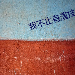 我不止有演技(技)