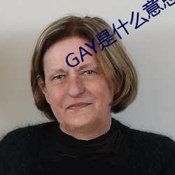 GAY是什么意思 （货样）